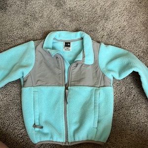 North face toddler jacket teal